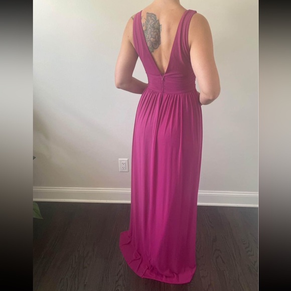 Purple Gown Dress Size S/M - Picture 2 of 3